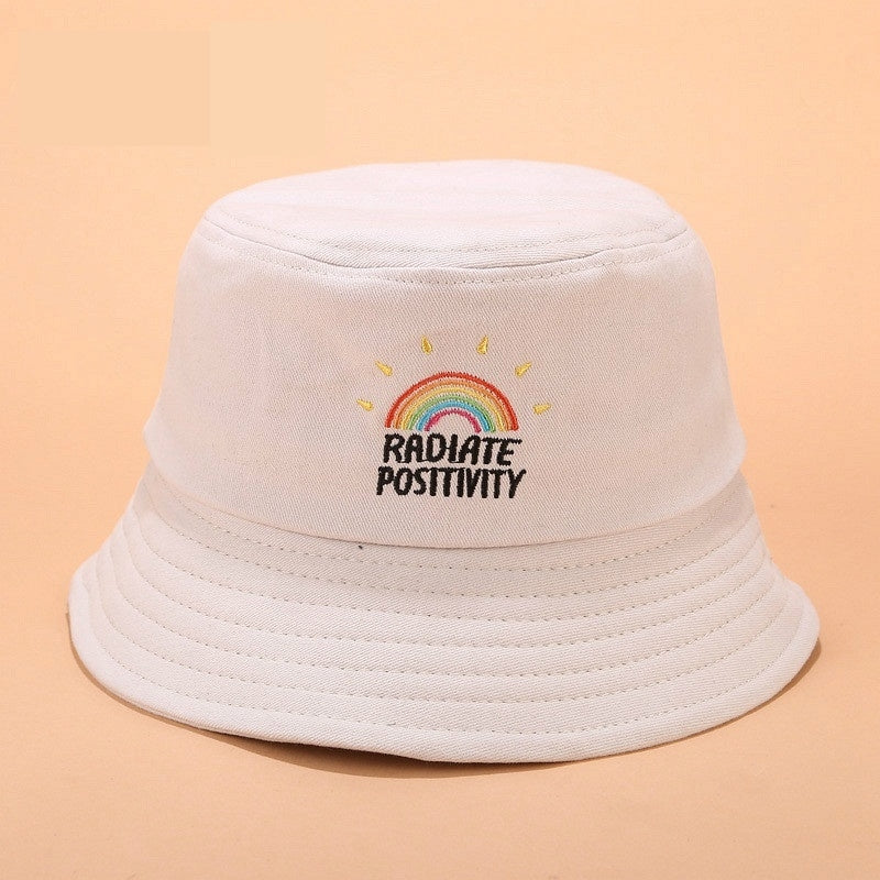 'Radiate Positivity' Bucket Hats